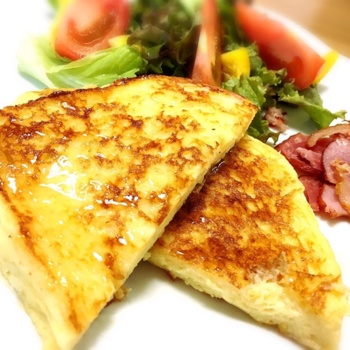 前日仕込んでしっとりジュワッ!なフレンチトースト